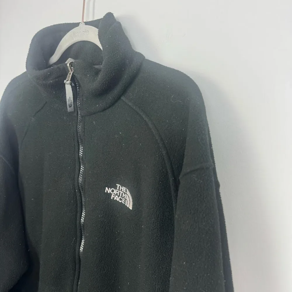 THE NORTH FACE | Black Full-Zip Fleece Jacket Men’s Size Large